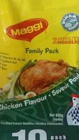 Mängden socker i Noodles