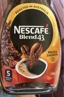 Mängden socker i Nescafe blend 43