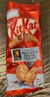 Mängden socker i Kit Kat Milk Choc Chunk Cookie
