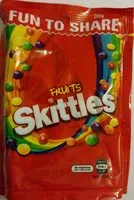 Mängden socker i Skittles
