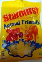 Mängden socker i Starburst Animal Friends