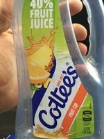 Mängden socker i Cotters fruit cup 1N 37A