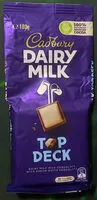 Mängden socker i Cadbury Dairy Milk Top Deck