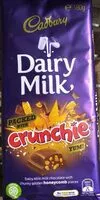 Mängden socker i Dairy Milk Crunchie
