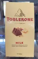 Mängden socker i Toblerone Milk
