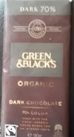 Mängden socker i green & black organic dark chocolate