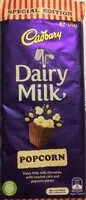 Mängden socker i Dairy Milk popcorn