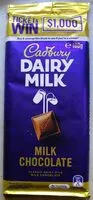 Mängden socker i Cadbury dairy milk milk chocolate