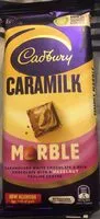 Mängden socker i Marble Caramilk