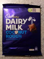 Mängden socker i Dairy Milk Coconut Rough