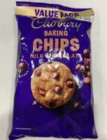 Mängden socker i Cadbury Baking Chips