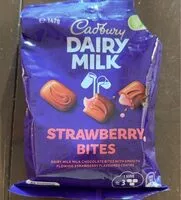 Mängden socker i Dairy milk strawberry bites