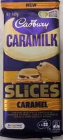Mängden socker i Caramilk Slices Caramel