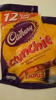 Mängden socker i Cadbury Crunchie 12 Treat Size