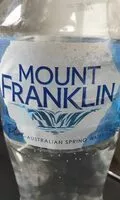 Mängden socker i Mount Franklin Australian Spring Water