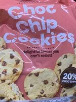 Mängden socker i Choc chip cookies