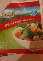 Mängden socker i Winter Vegetable Mix