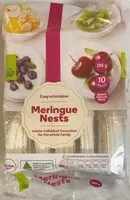 Mängden socker i Meringue Nests