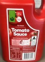 Mängden socker i Tomato sauce