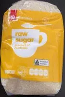 Mängden socker i Raw sugar