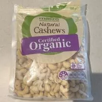 Mängden socker i Natural cashews