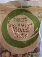 Mängden socker i Mixed nuts