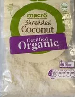 Mängden socker i Shredded Coconut