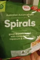 Mängden socker i Spirals