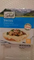 Mängden socker i Swiss Cheese Slices