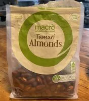 Mängden socker i Tamari Almonds
