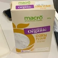 Mängden socker i macro organic corn flour