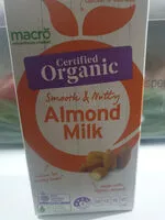 Mängden socker i Organic Almond Milk