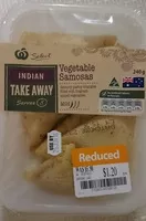 Mängden socker i Vegetable Samosas
