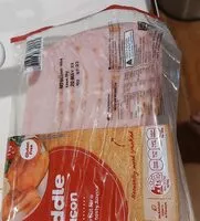 Mängden socker i Middle bacon