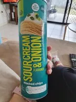 Mängden socker i Sour cream and onion chips