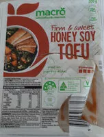 Mängden socker i firm & sweet honey soy tofu