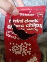 Mängden socker i mini dark choc chips