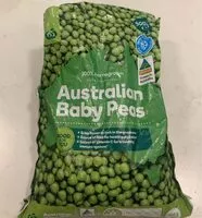 Mängden socker i Australian Baby Peas