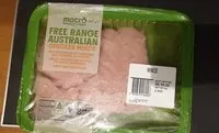 Mängden socker i Free range Australian chicken mince