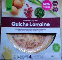 Mängden socker i Quiche Lorraine