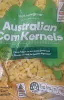 Mängden socker i Australia corn kernels