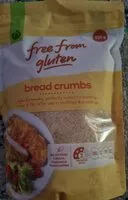 Mängden socker i Free from gluten bread crumbs