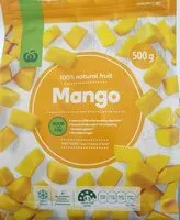Mängden socker i 100% Natural Fruit Mango