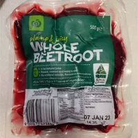 Mängden socker i Whole Beetroot