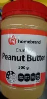 Mängden socker i Crunchy Peanut Butter