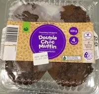 Mängden socker i Double choc muffin