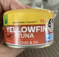 Mängden socker i Yellowfin Tuna