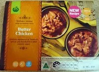 Mängden socker i Butter Chicken
