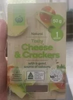 Mängden socker i Tasty Cheese & Crackers Snack Pack
