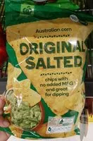 Mängden socker i Woolworths Original Salted Corn chips